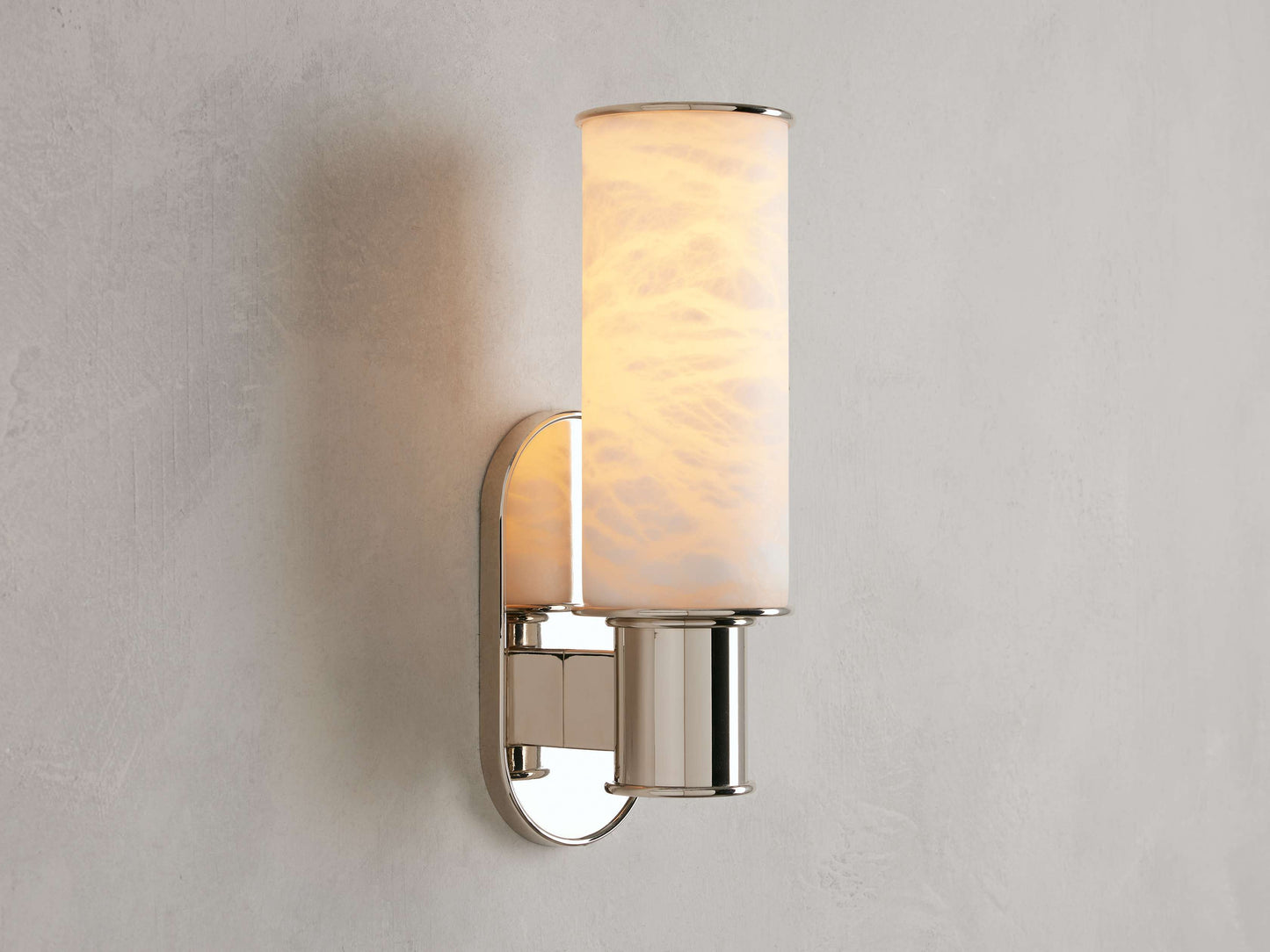 Harlin Sconce in Alabaster