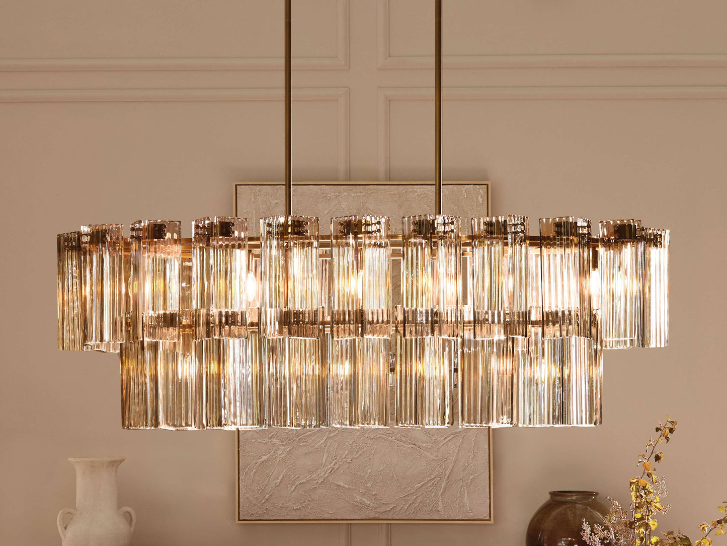Delsie Oval Chandelier