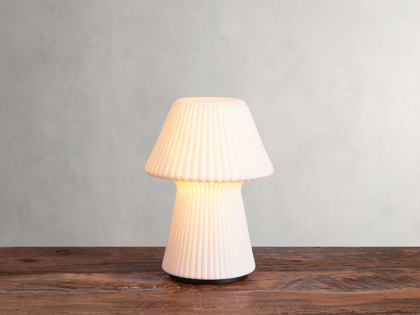 Daine Porcelain Outdoor Rechargeable Table Lamp