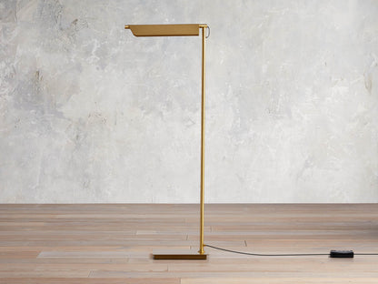 Axle Brass Floor Lamp