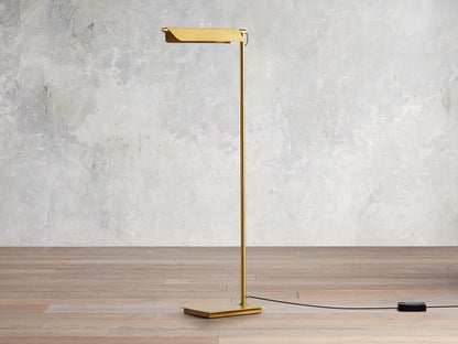 Axle Brass Floor Lamp