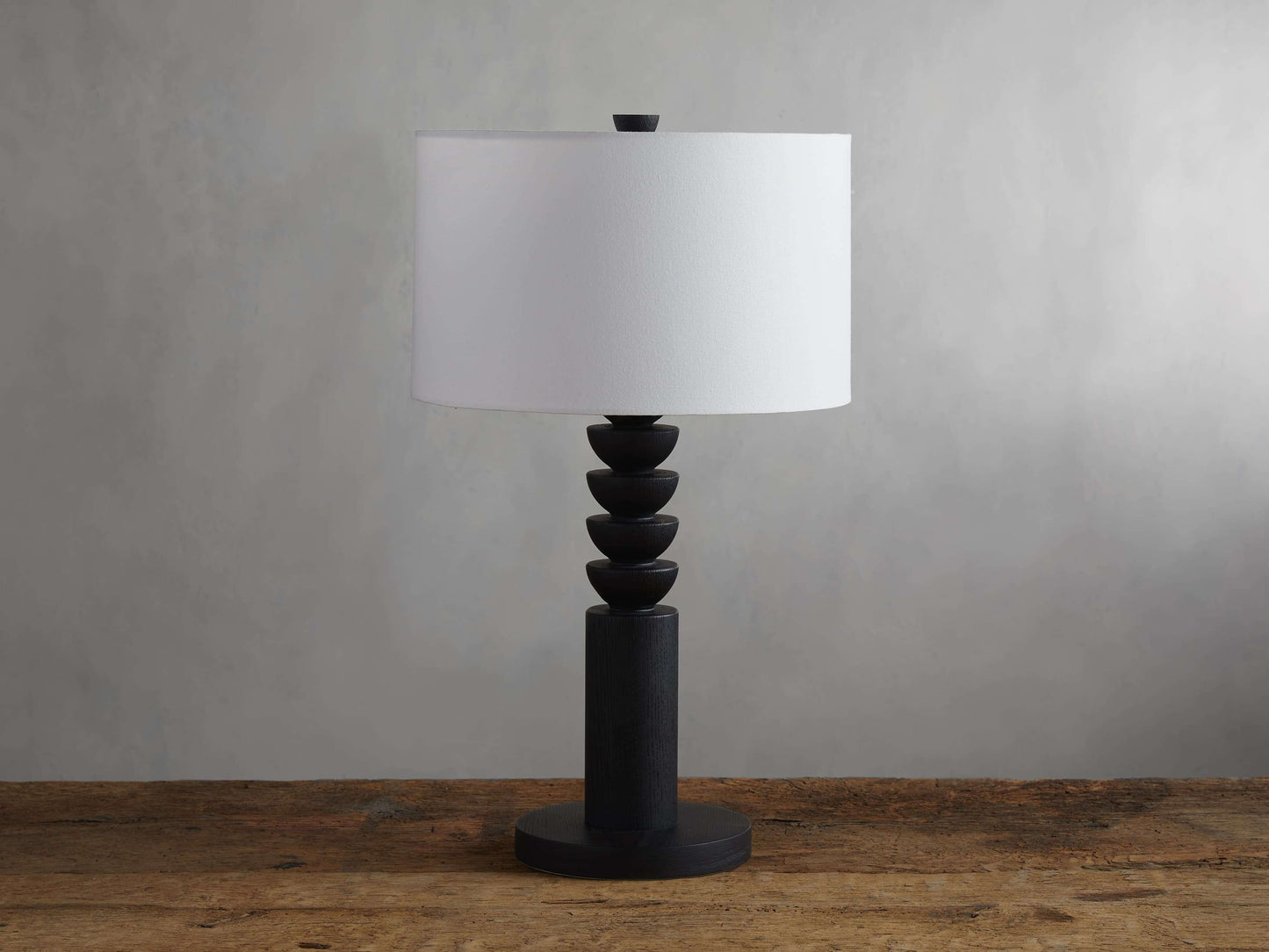 Lathe Table Lamp