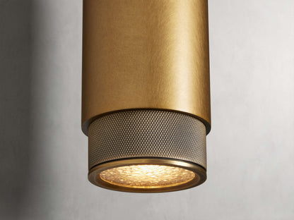 Spotlight Outdoor Sconce in Brass