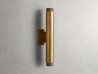 Spotlight Outdoor Sconce in Brass