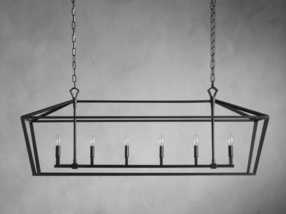 Garnet Rectangular Chandelier