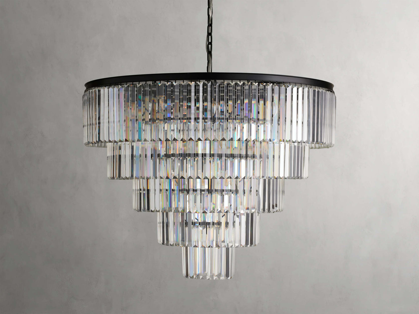 Leyland Tiered Round Chandelier