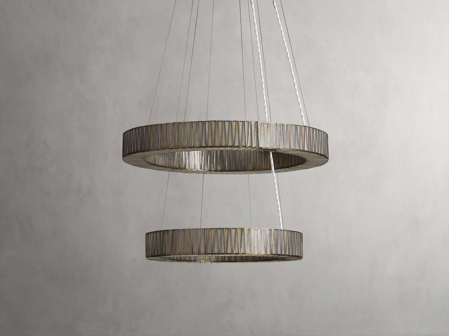 Jeunet 2-Tier Round Chandelier