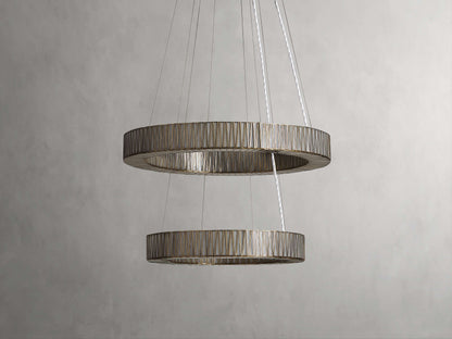 Jeunet 2-Tier Round Chandelier