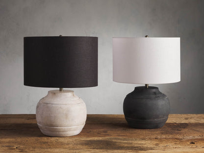 Farrow Table Lamp in Charcoal