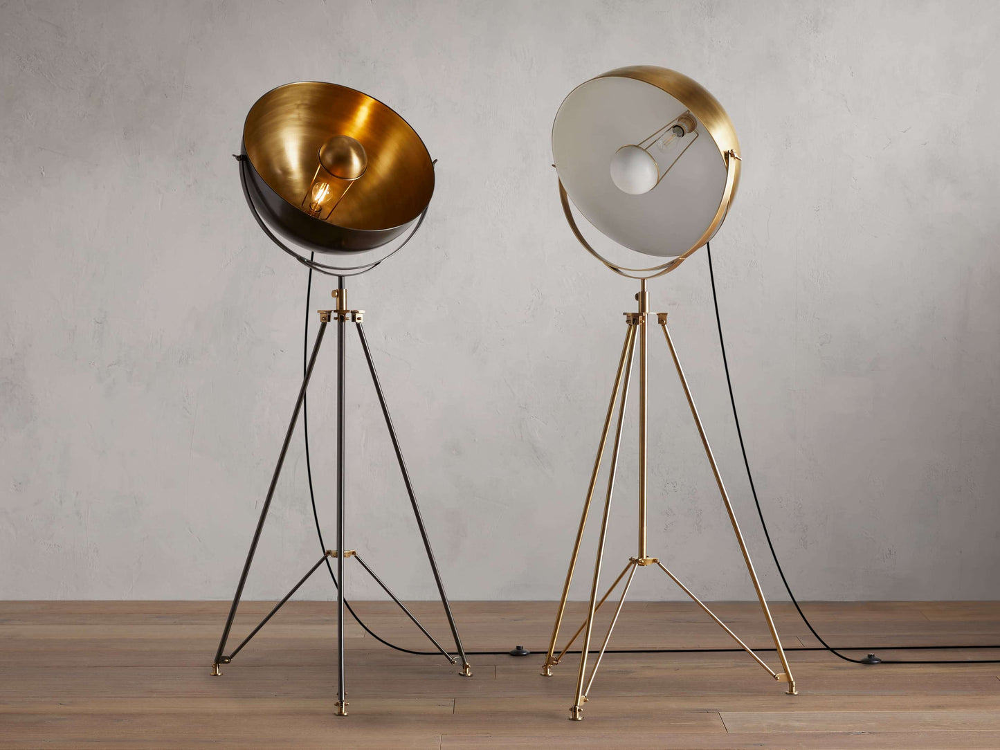 Retro Tripod Floor Lamp