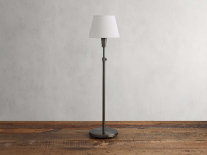 Candice Table Lamp in Pewter