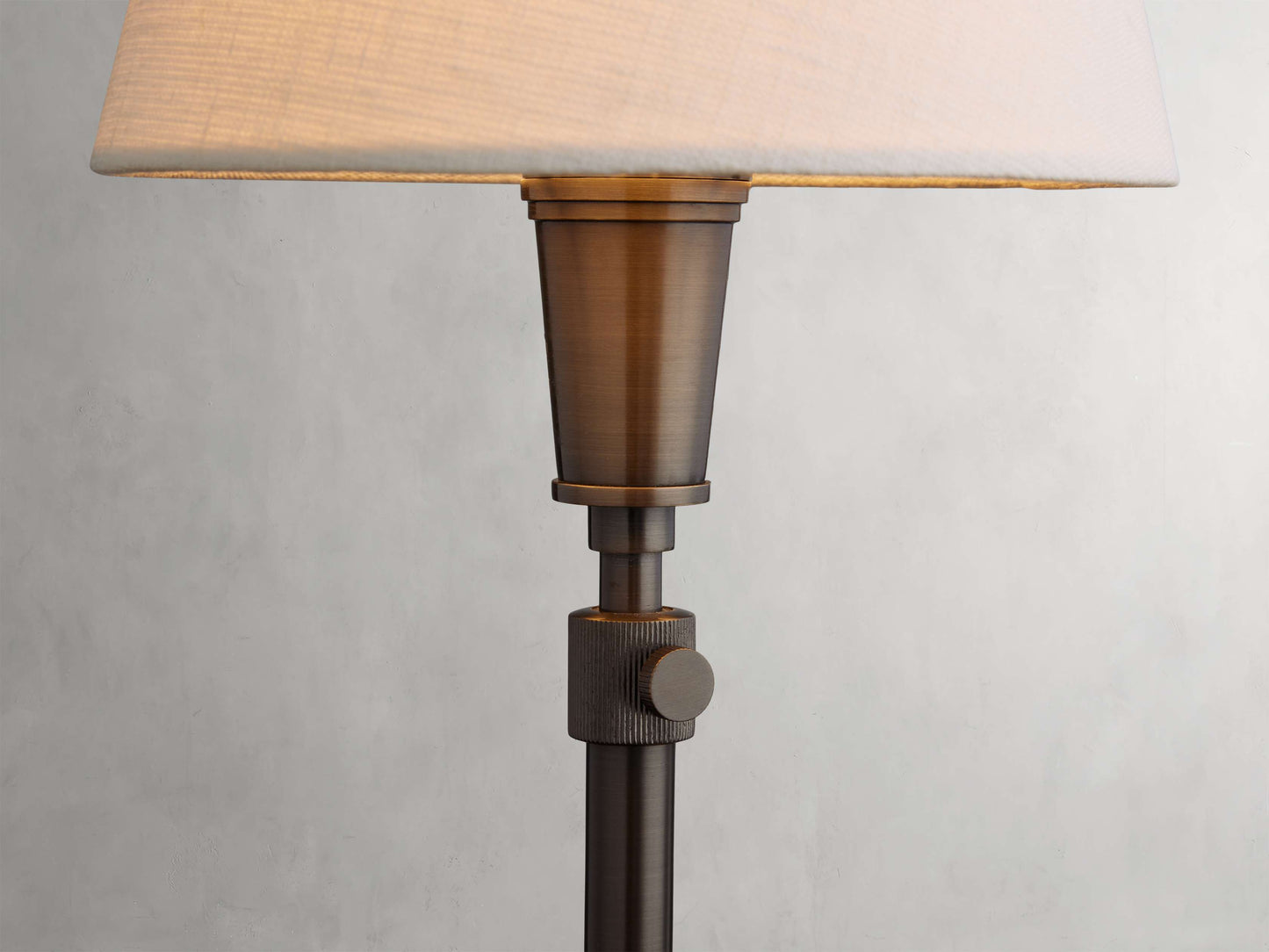Candice Table Lamp in Pewter