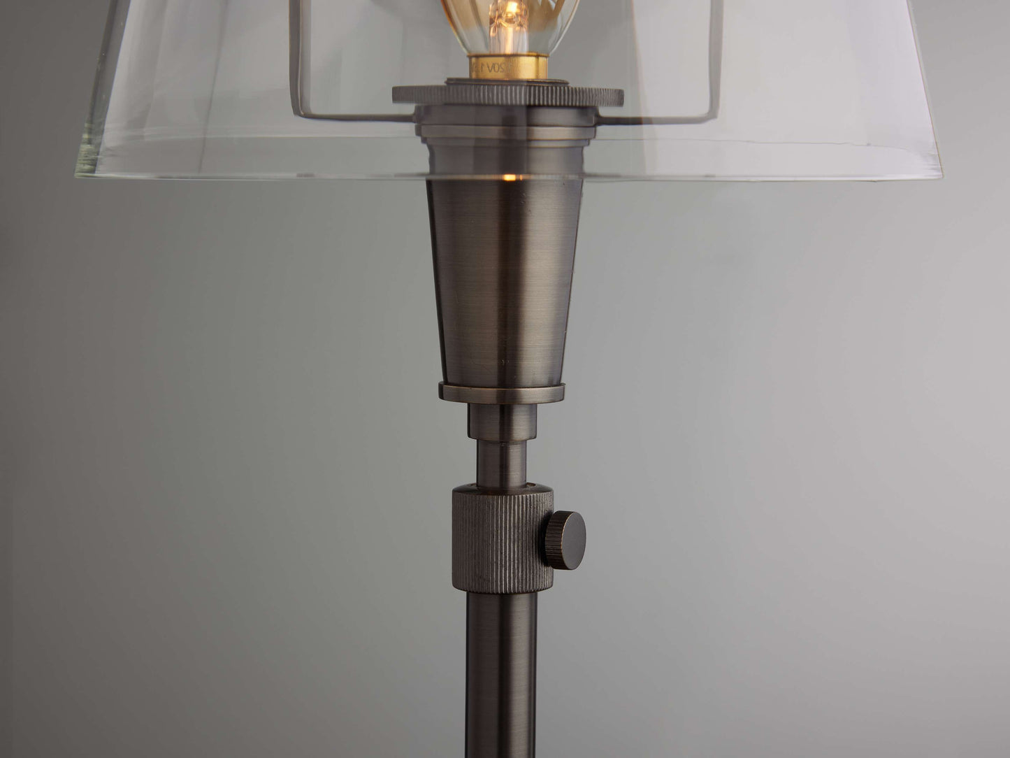 Candice Table Lamp in Pewter
