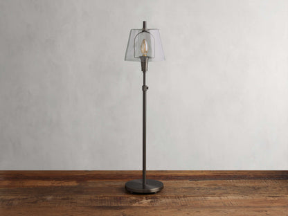 Candice Table Lamp in Pewter