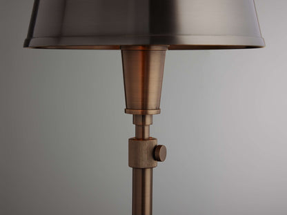 Candice Table Lamp in Pewter