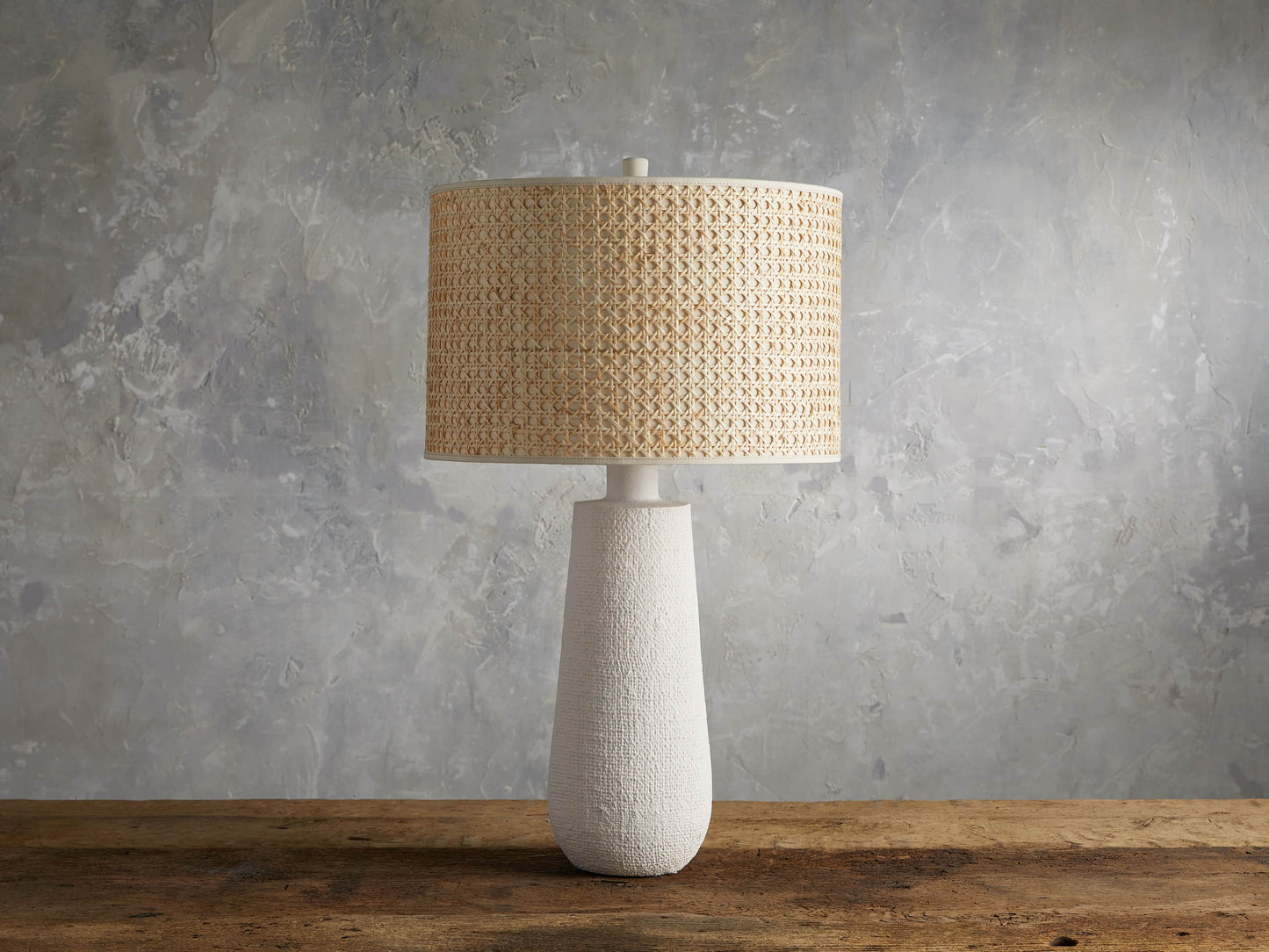 Stucco Table Lamp