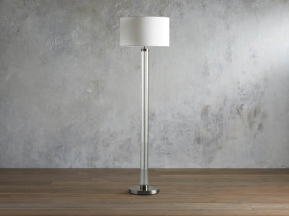 Glass Column Floor Lamp
