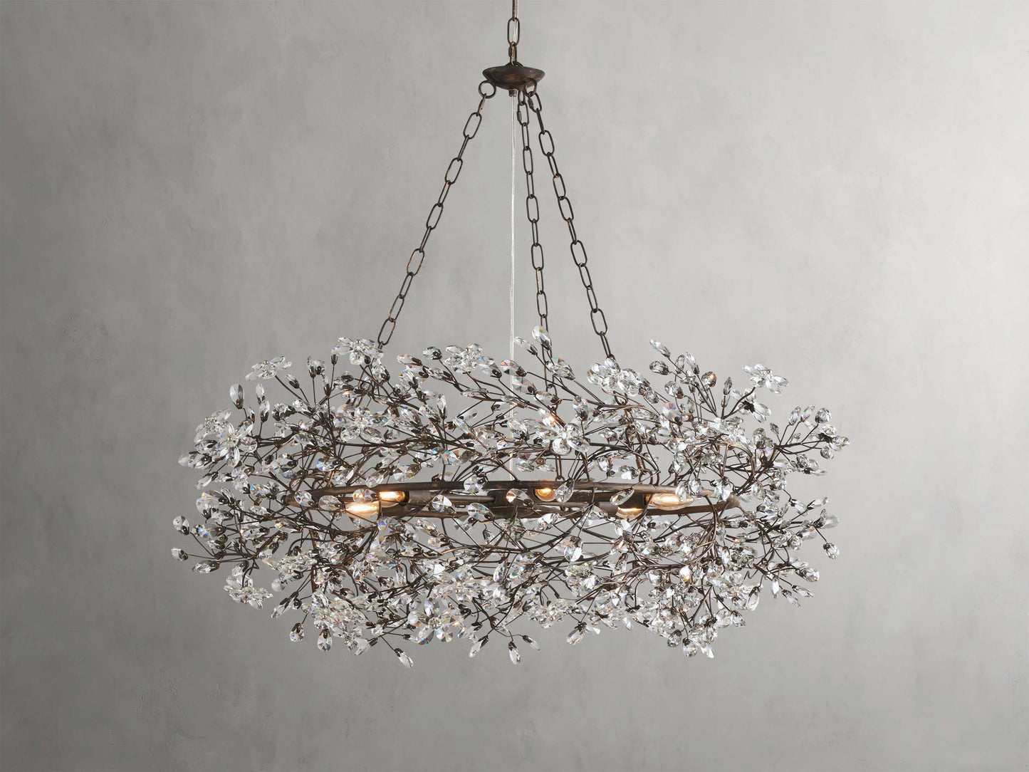 Fiore Crown Chandelier