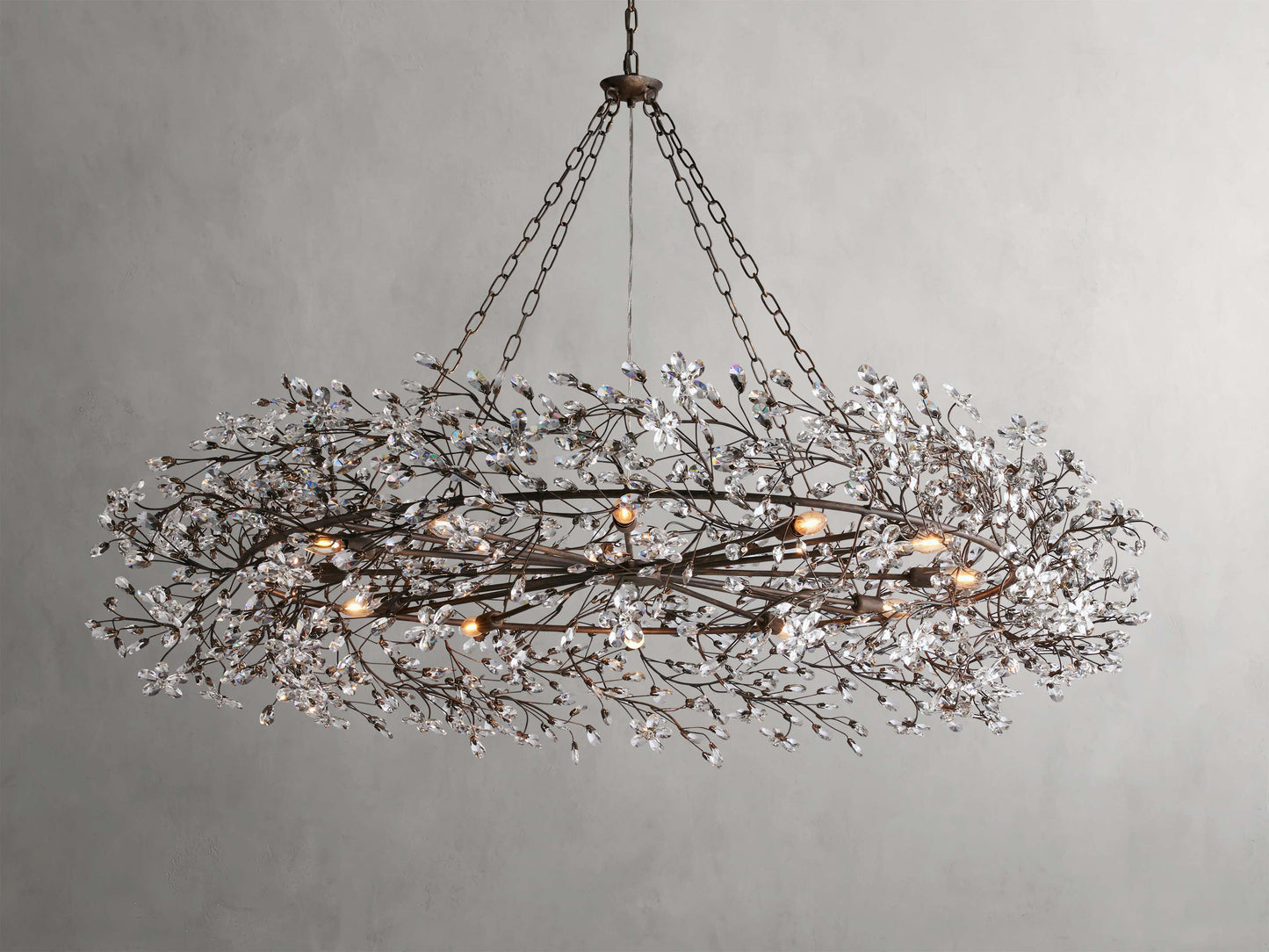 Fiore Crown Chandelier