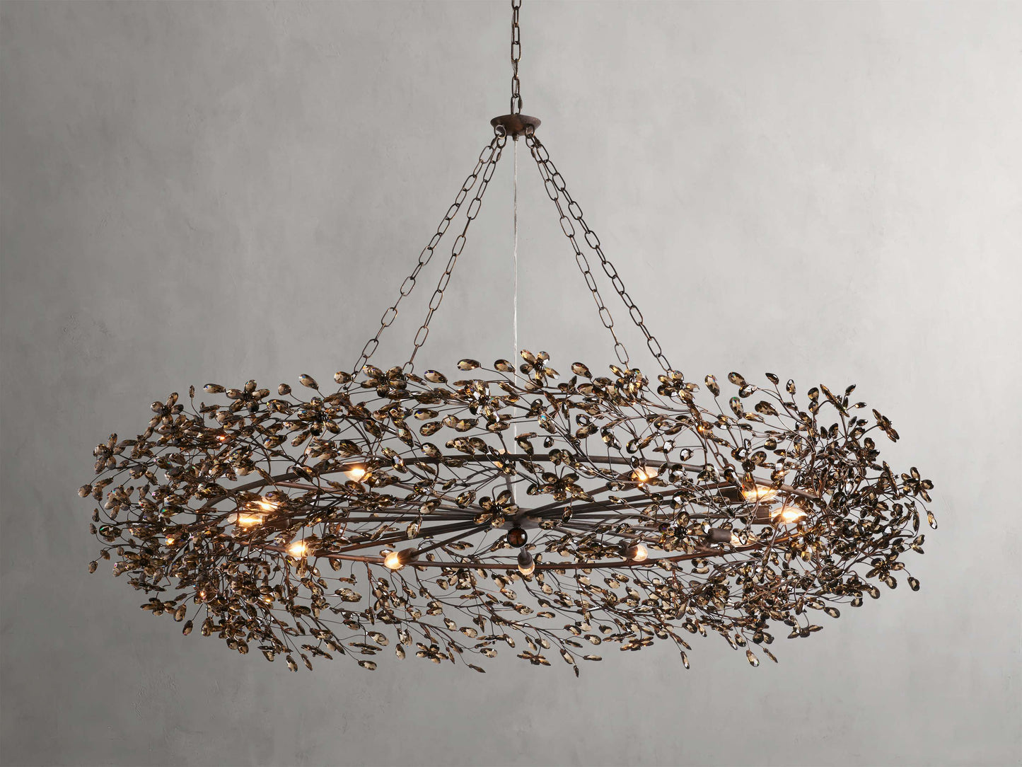 Fiore Crown Chandelier