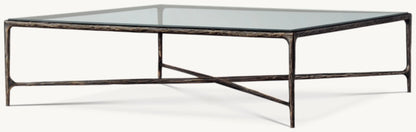 Thaddeus Glass Square Coffee Table
