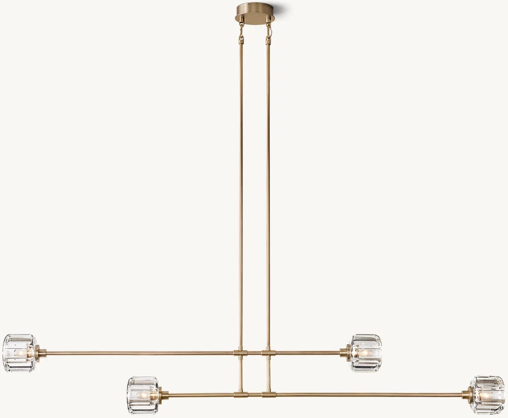 Demaret Mobile Linear Chandelier