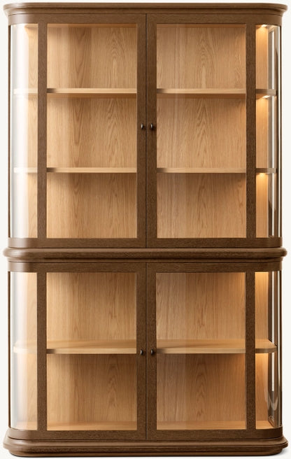 1970s French Vitrine Cabinet