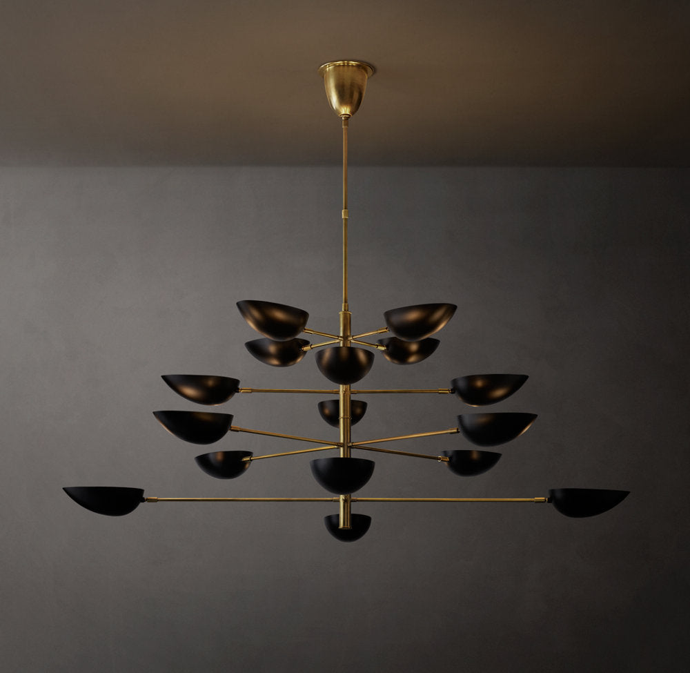 Graphic Chandelier 70"