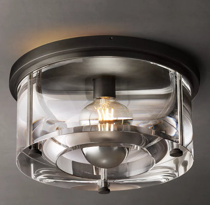 Savile Round Flushmount