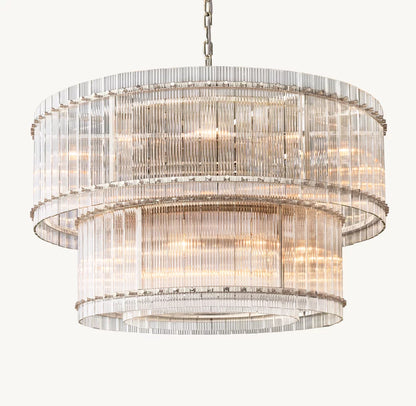 San Marco Two-Tier Round Chandelier 48"