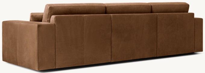Bella Modular Leather 3-Piece Sofa