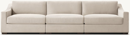 Modena Modular Slope Arm 3-Piece Sofa