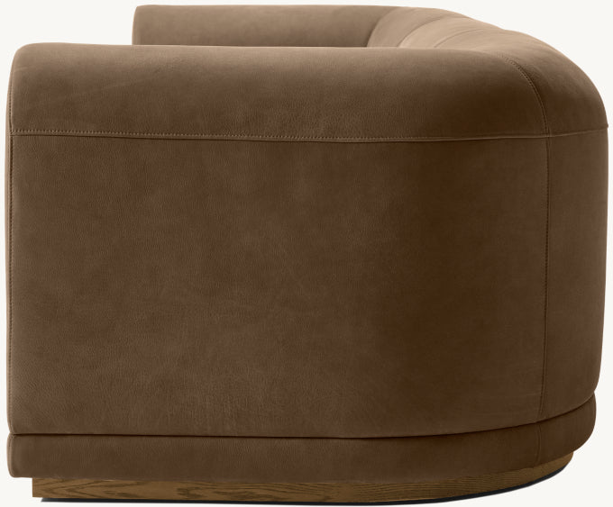 Bond Modular Leather 3-Piece Sofa