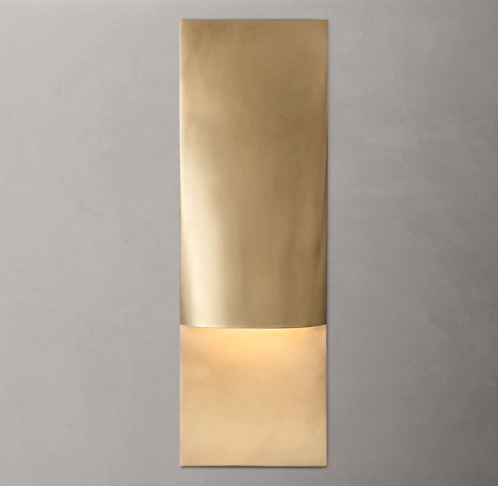 Taza Vertical Rectangular Sconce