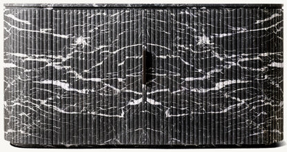 Byron Reeded Stone Double-door Sideboard