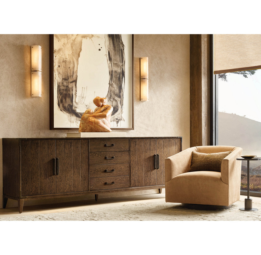 Reynard Alabaster Grand Sconce