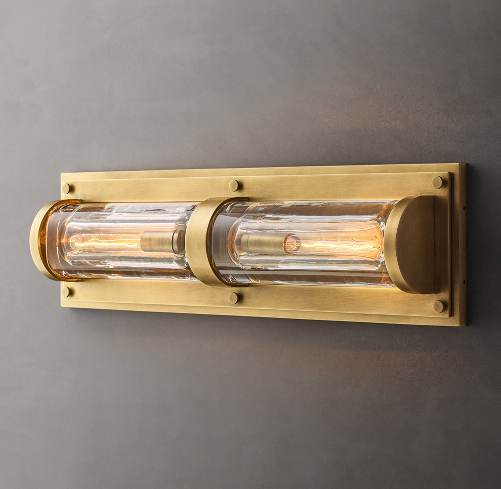 Savile Round Linear Sconce