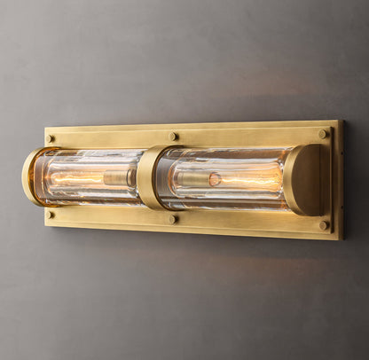 Savile Round Linear Sconce