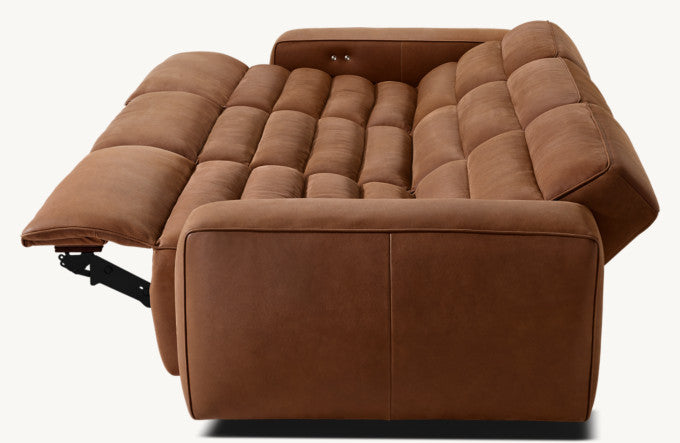 Chelsea Recliner Modular Leather 3-Piece Sofa