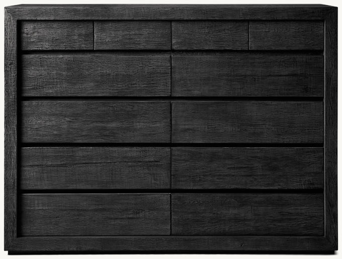 Reclaimed Oak 12-Drawer Dresser