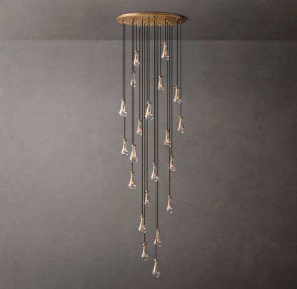 Rain Round Chandelier 47"