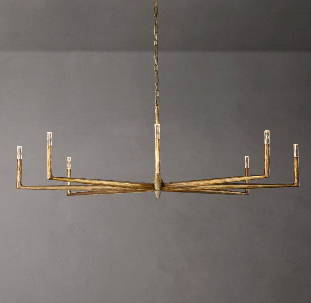 Thaddeus Round Chandelier 72"