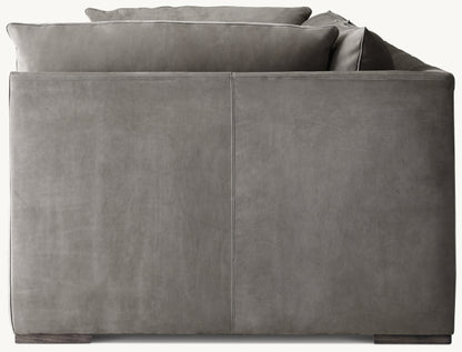 Costera Leather 2-Cushion Sofa