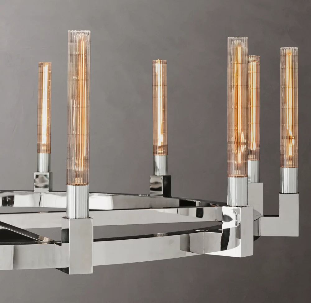 Cannele Round Chandelier 48"