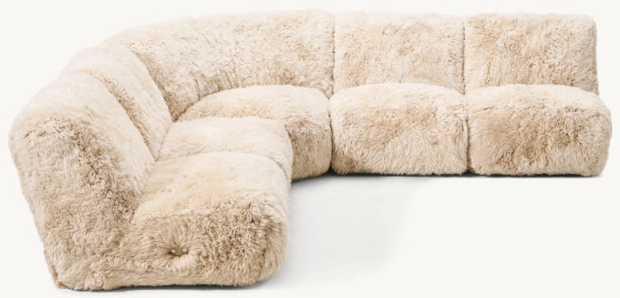 Yeti Recliner Modular 5-piece L-Sectional