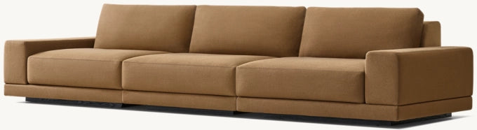 Cortona Modular Full Cushion Back 3-Piece Sofa