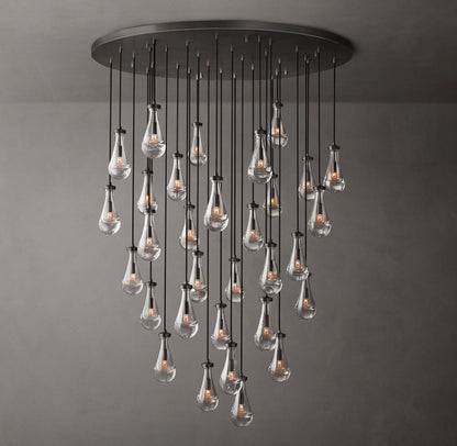 Rain Round Chandelier 60"