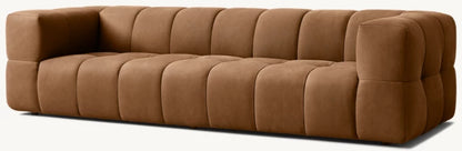 Dario Leather Sofa