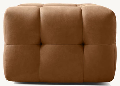 Dario Leather Swivel Chair