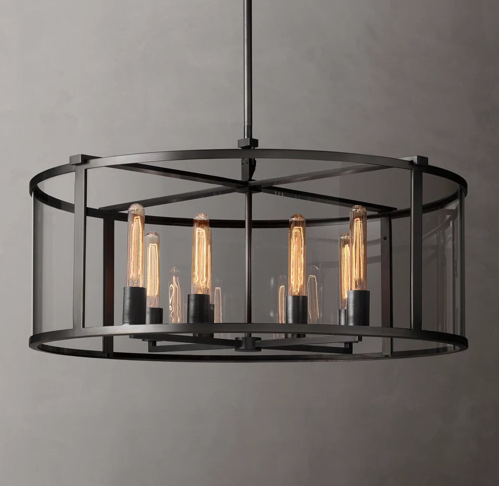 Beckman Round Chandelier 33"